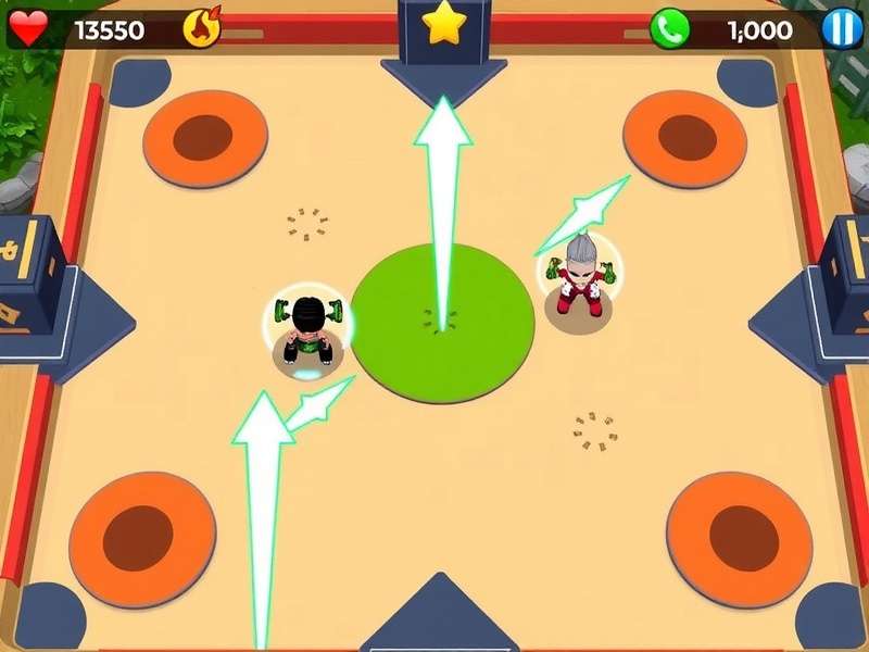Carrom Turbo Avenger multiplayer gameplay